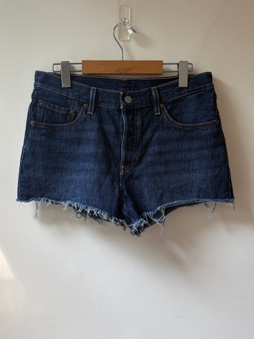 Levi's 501 Denim Shorts - Picture 2 of 14